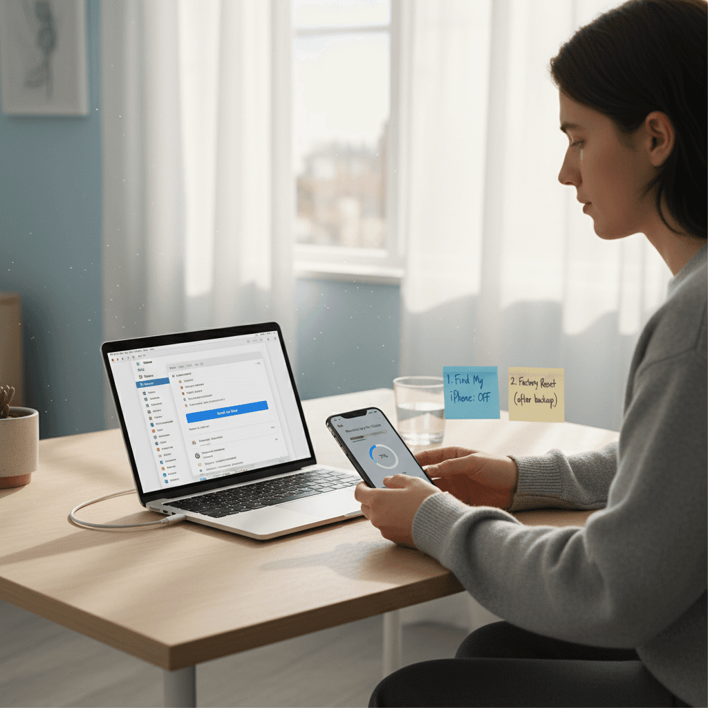 iPhone Güvenli Çıkış: Risksiz Yedekleme Kılavuzu