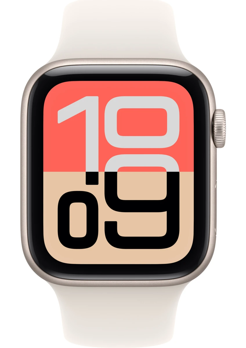 Apple Watch Se 3 Gps, 40 mm Yıldız ışığı Alüminyum kasa ve Yıldız ışığı Spor kordon - s/m - Görsel 2