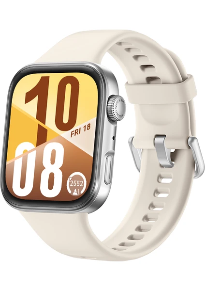 Huawei Watch Fit 4 (Huawei Türkiye Garantili) - Beyaz - Görsel 2